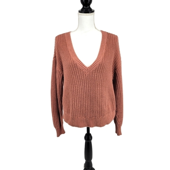 PINK Victoria’s Secret Oversized Crochet Jumper/Sweater Size XS - Picture 15 of 15